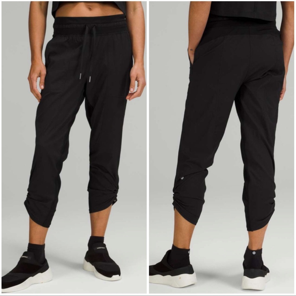 Lululemon Dance Studio Mid-Rise Crop 25" Black Size 4 W6CDQS